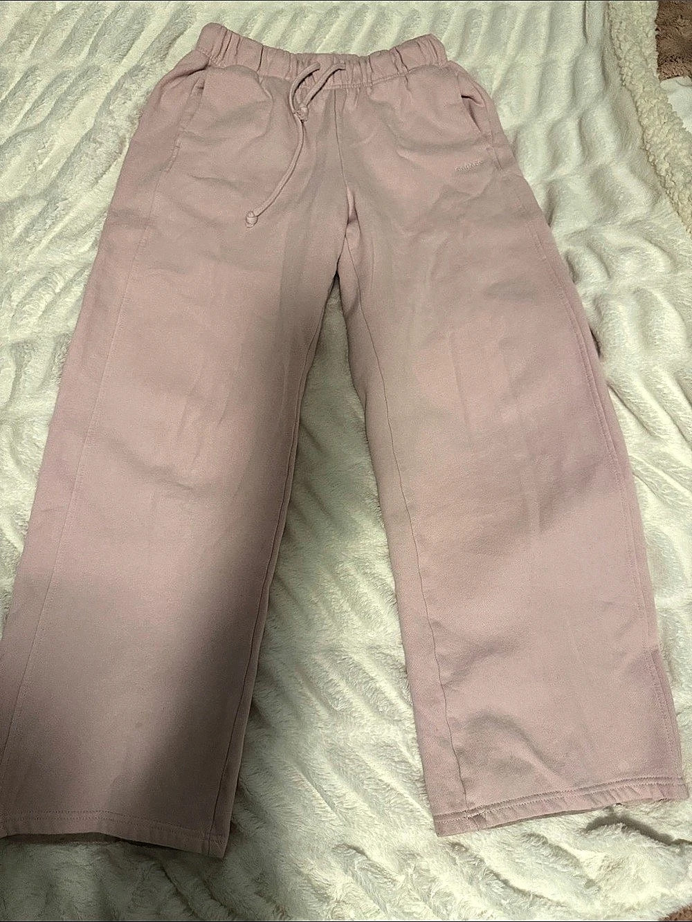 Garage UltraFleece Straight Leg Sweatpants Pink Small